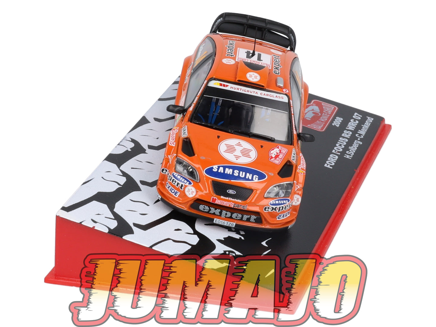 RMC71 Voiture 1/43 IXO Altaya Rallye FORD Focus RS WRC 07 H.Solberg 2008 #14 Monte-carlo