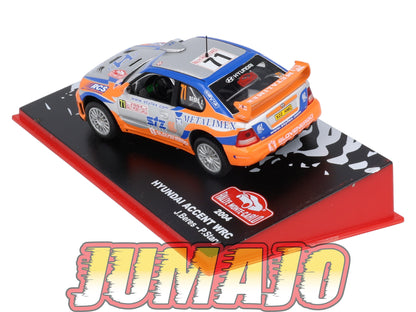 RMC72 Voiture 1/43 IXO Altaya Rallye HYUNDAI Accent WRC2 WRC J.Beres 2004 #71 Monte-carlo