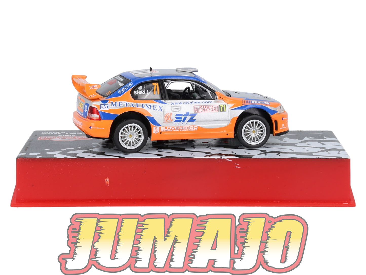 RMC72 Voiture 1/43 IXO Altaya Rallye HYUNDAI Accent WRC2 WRC J.Beres 2004 #71 Monte-carlo