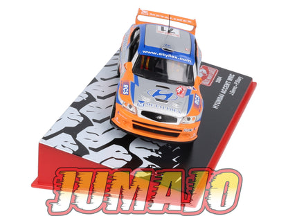 RMC72 Voiture 1/43 IXO Altaya Rallye HYUNDAI Accent WRC2 WRC J.Beres 2004 #71 Monte-carlo