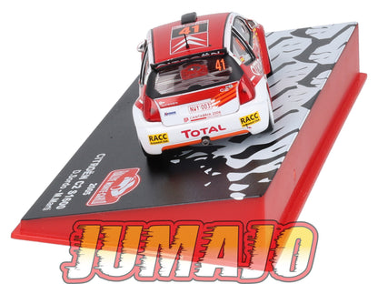 RMC78 Voiture 1/43 IXO Altaya Rallye CITROEN C2 S1600 D.Sordo 2005 #41 Monte-carlo