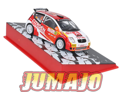 RMC78 Voiture 1/43 IXO Altaya Rallye CITROEN C2 S1600 D.Sordo 2005 #41 Monte-carlo