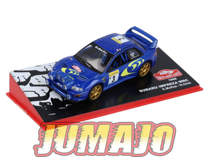 RMC79 Voiture 1/43 IXO Altaya Rallye Monte-Carlo SUBARU Impreza WRC 1998 #3 C.McRae