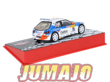 RMC7 Voiture 1/43 IXO Altaya Rallye Monte-carlo PEUGEOT 306 Maxi #16 G.Panizzi 1998