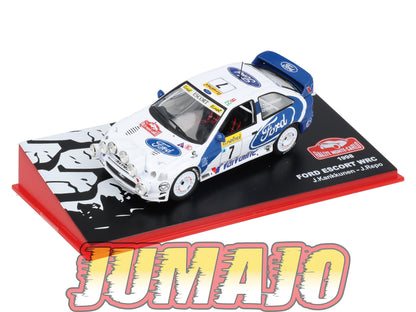 RMC82 Voiture 1/43 IXO Altaya Rallye monte-carlo FORD Escort J.Kankkunen 1998 #7