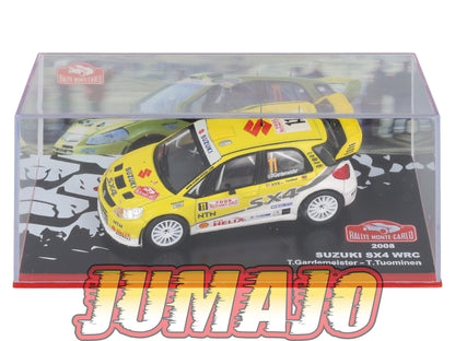 RMC84 Voiture 1/43 IXO Altaya Rallye SUZUKI SX4 WRC T.Gardemeister 2008 #11 Monte-carlo