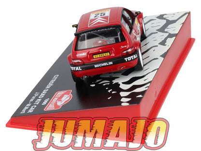 RMC90 Voiture 1/43 IXO Altaya Rallye CITROEN Saxo Kit Car J.Puras 1999 #25