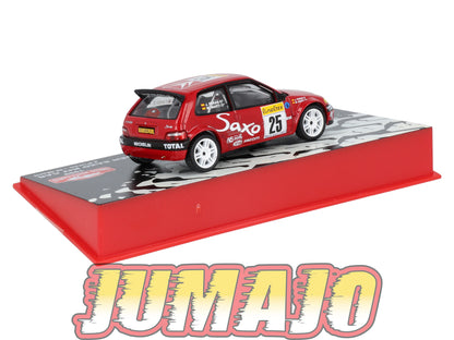 RMC90 Voiture 1/43 IXO Altaya Rallye CITROEN Saxo Kit Car J.Puras 1999 #25