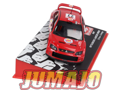 RMC92 Voiture 1/43 IXO Altaya Rallye MITSUBISHI Lancer WR05 X.Pons 2007 #27 Monte-carlo