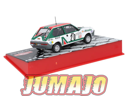 RMC93 Voiture 1/43 IXO Altaya Rallye Monte-carlo FIAT Ritmo Abarth GR.2 #20 A.Bettega 1979