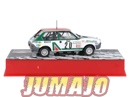 RMC93 Voiture 1/43 IXO Altaya Rallye Monte-carlo FIAT Ritmo Abarth GR.2 #20 A.Bettega 1979