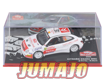 RMC95 Voiture 1/43 IXO Altaya Rallye CITROEN Xsara D.Sordo 2006 #26 Monte-carlo