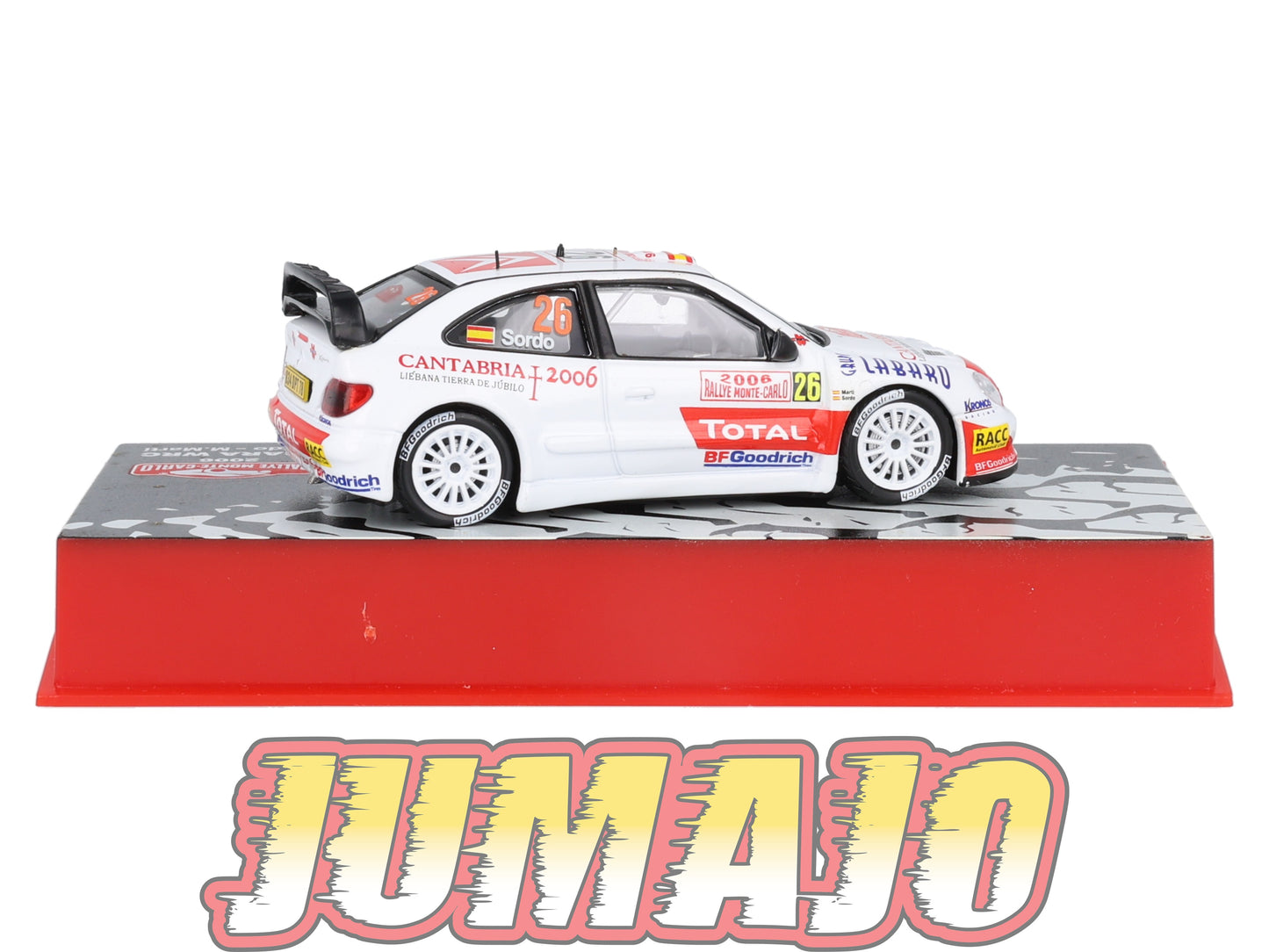 RMC95 Voiture 1/43 IXO Altaya Rallye CITROEN Xsara D.Sordo 2006 #26 Monte-carlo