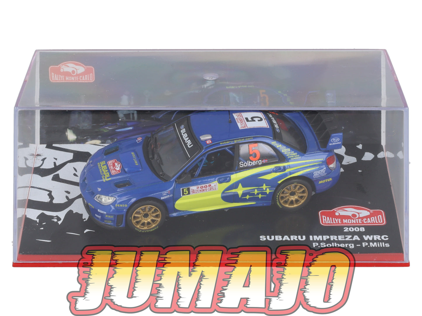 RMC96 Voiture 1/43 IXO Altaya Rallye monte-carlo SUBARU Impreza P.Solberg 2008 #5