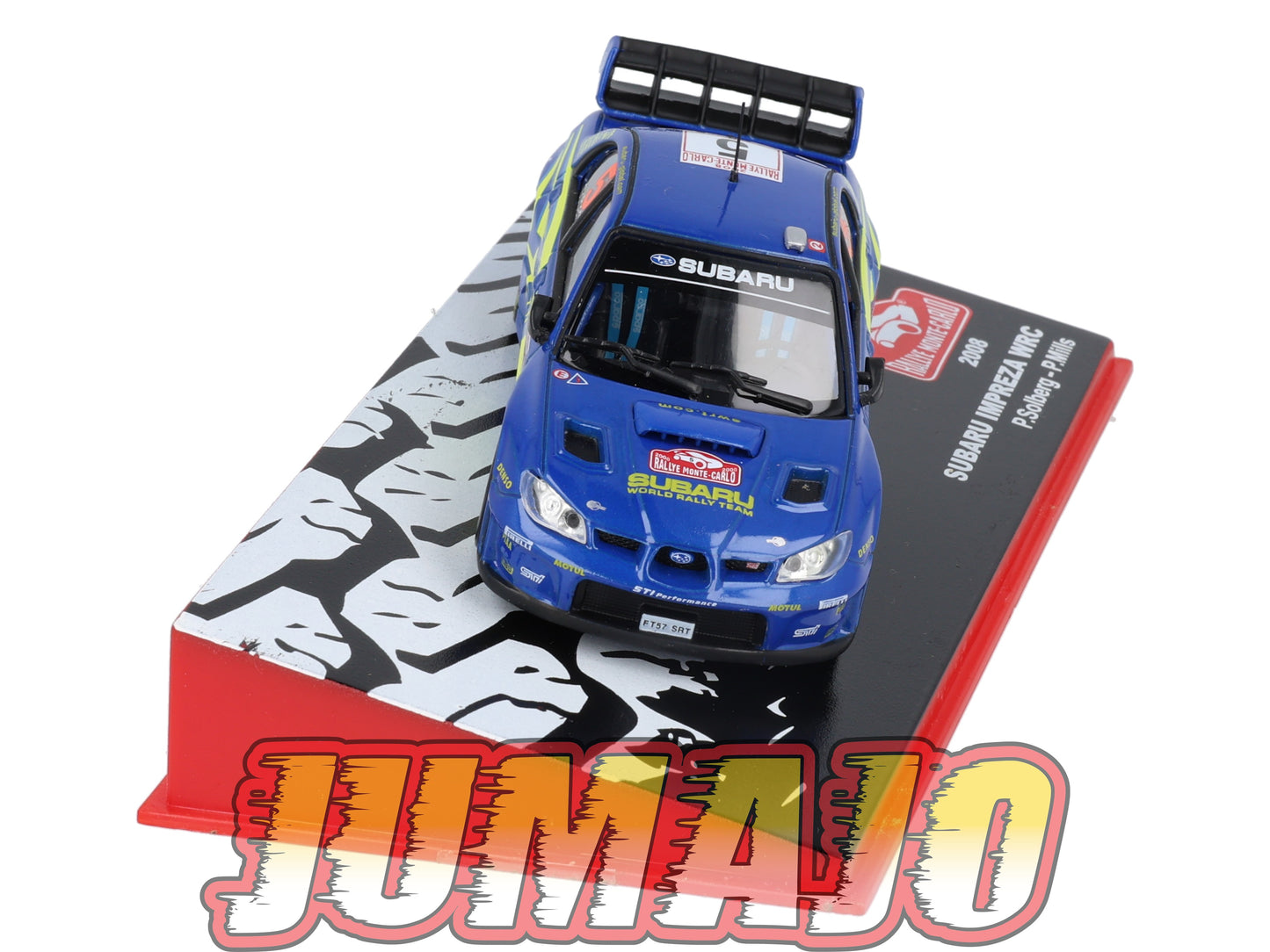 RMC96 Voiture 1/43 IXO Altaya Rallye monte-carlo SUBARU Impreza P.Solberg 2008 #5