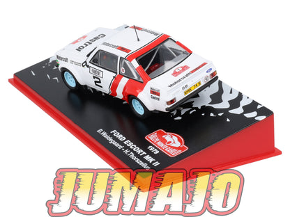 RMC97 Voiture 1/43 IXO Altaya Rallye Monte-carlo FORD Escort MK II 1979 #2 Waldegaard
