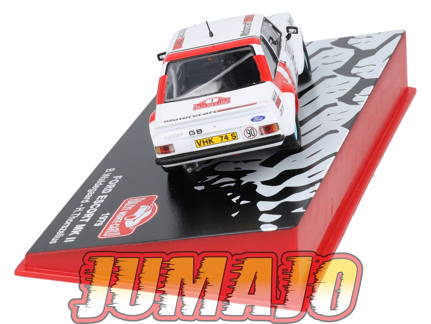 RMC97 Voiture 1/43 IXO Altaya Rallye Monte-carlo FORD Escort MK II 1979 #2 Waldegaard