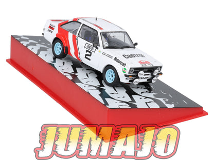 RMC97 Voiture 1/43 IXO Altaya Rallye Monte-carlo FORD Escort MK II 1979 #2 Waldegaard
