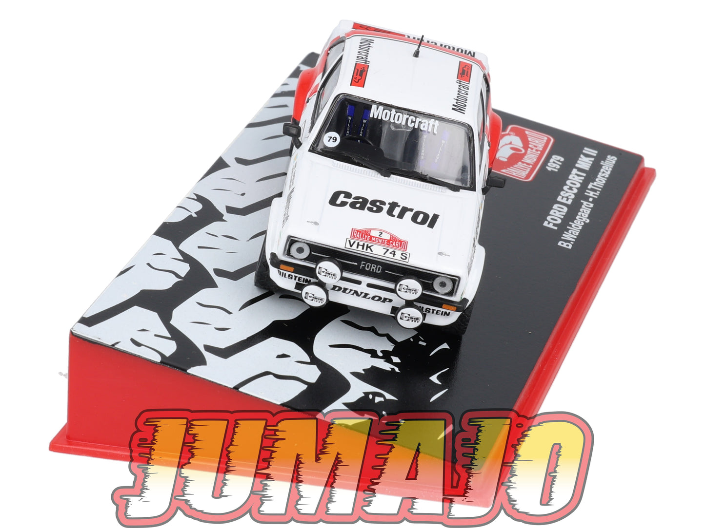 RMC97 Voiture 1/43 IXO Altaya Rallye Monte-carlo FORD Escort MK II 1979 #2 Waldegaard