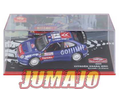 RMC9 Voiture 1/43 IXO Altaya Rallye monte-carlo CITROEN Xsara S.Loeb 2006 #1