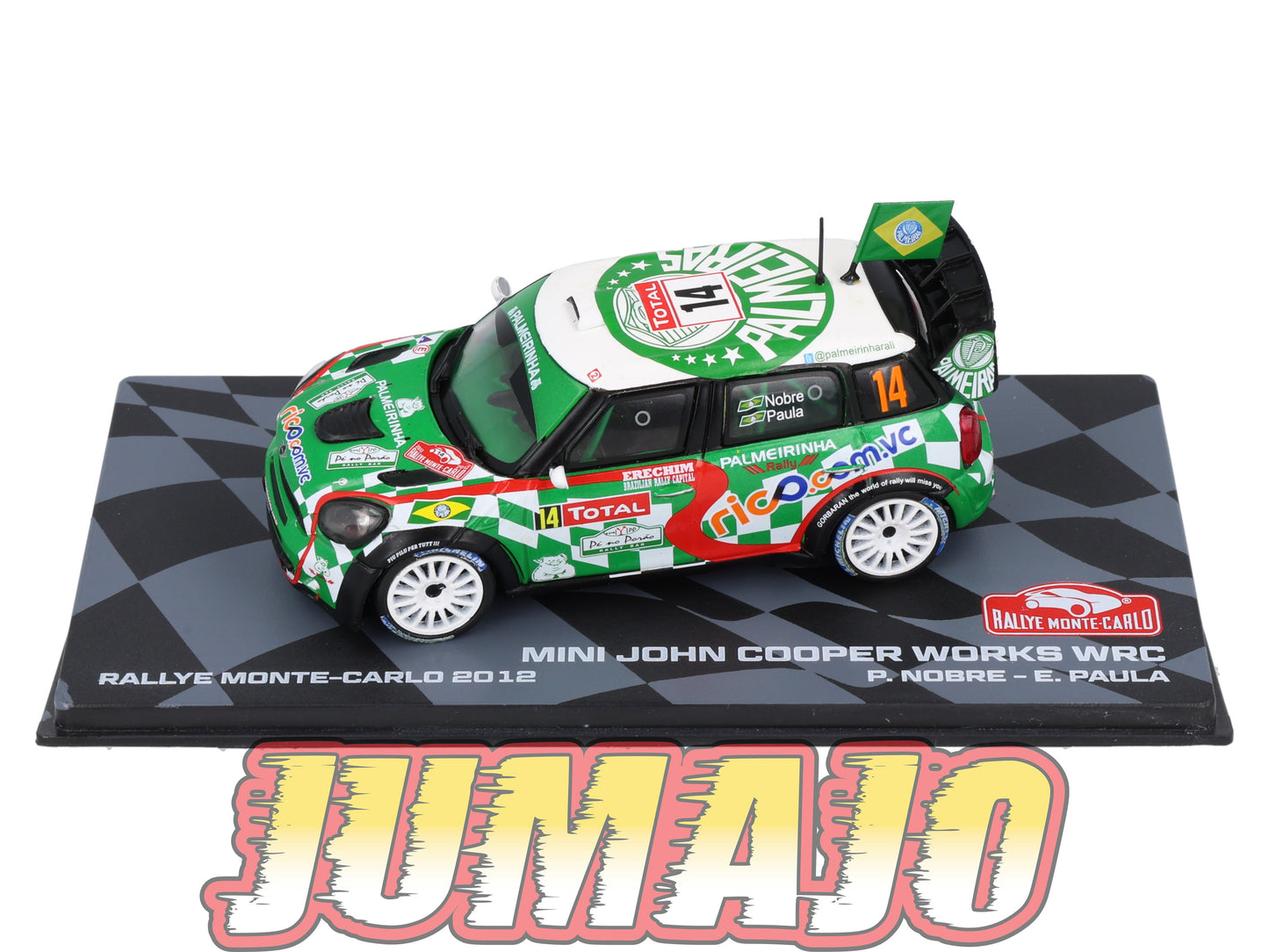RMIT10 1/43 IXO Rallye Monte Carlo : MINI John Cooper Works WRC 2012 #14 P.Nobre