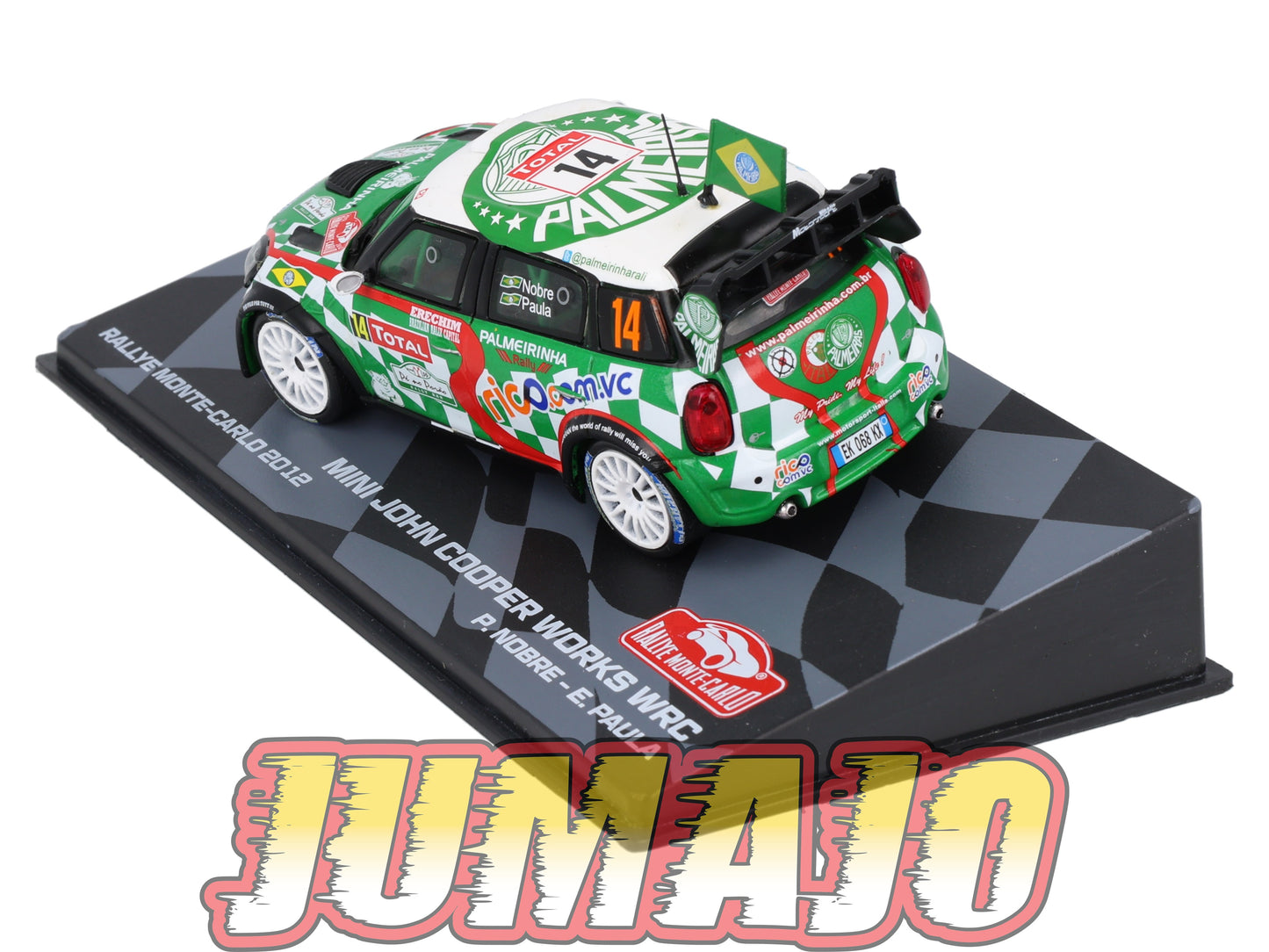 RMIT10 1/43 IXO Rallye Monte Carlo : MINI John Cooper Works WRC 2012 #14 P.Nobre