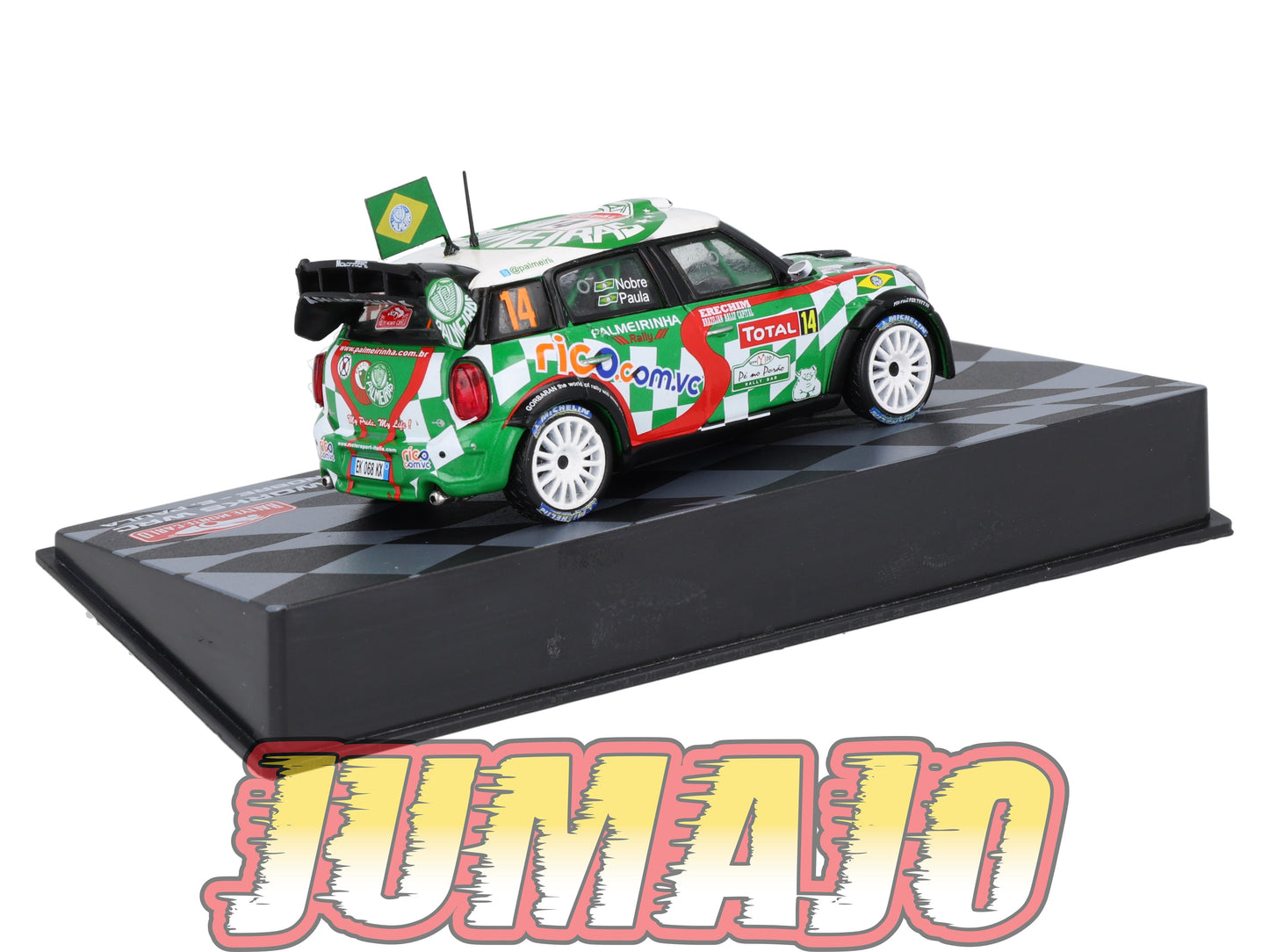 RMIT10 1/43 IXO Rallye Monte Carlo : MINI John Cooper Works WRC 2012 #14 P.Nobre