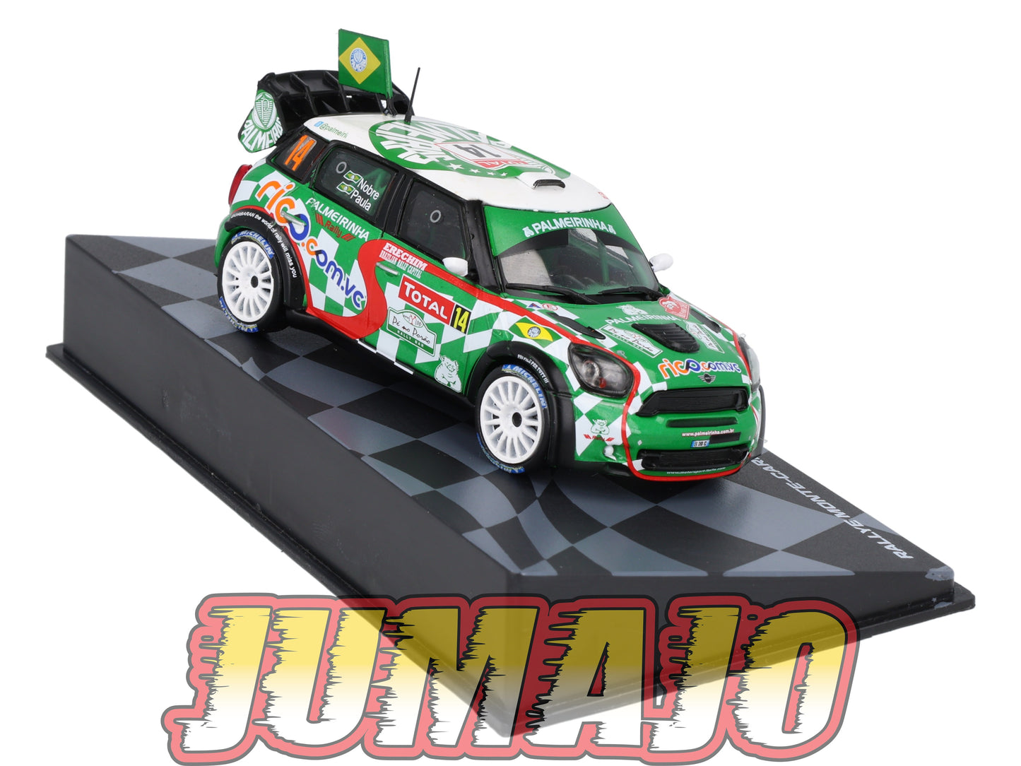 RMIT10 1/43 IXO Rallye Monte Carlo : MINI John Cooper Works WRC 2012 #14 P.Nobre