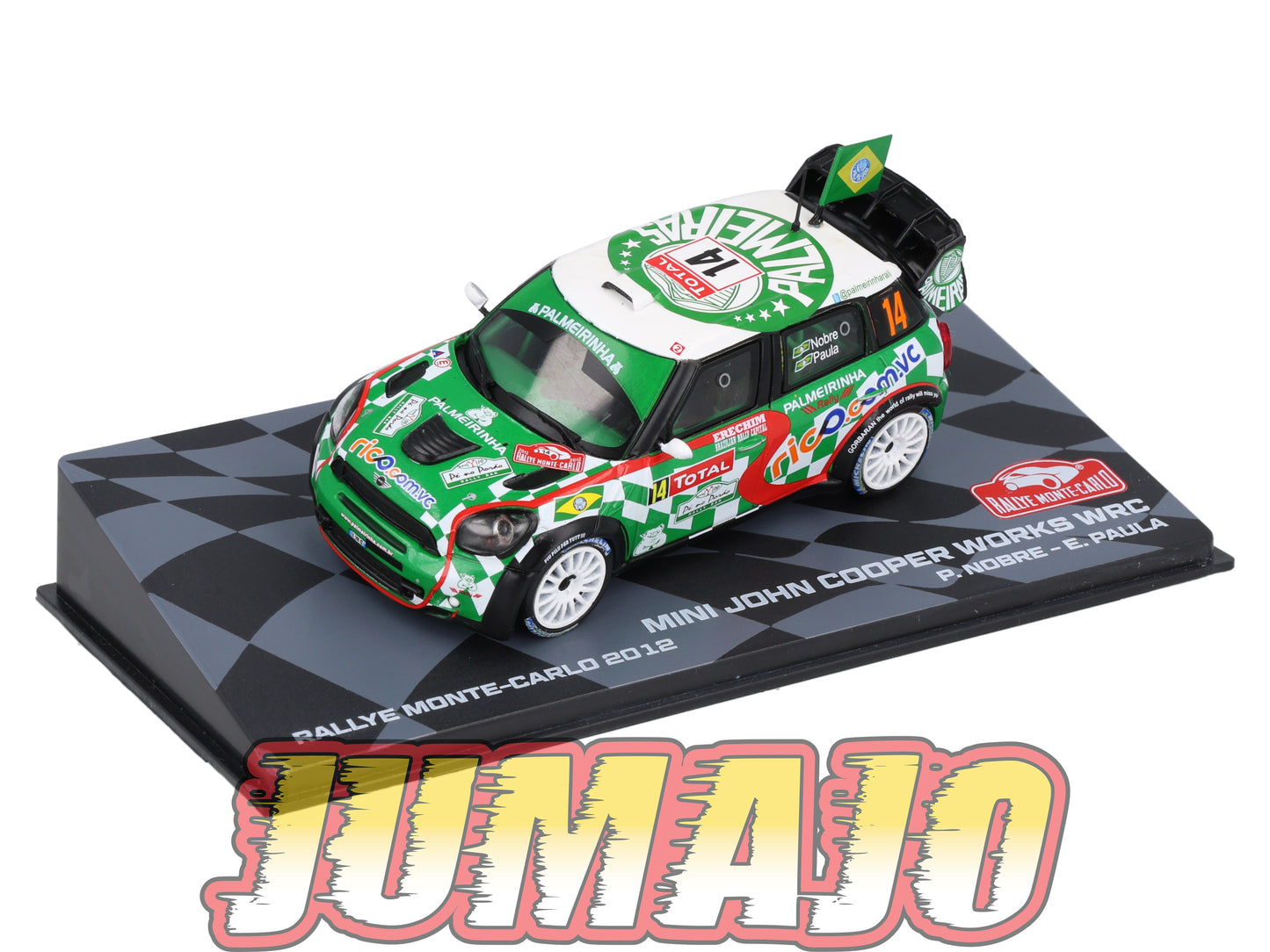 RMIT10 1/43 IXO Rallye Monte Carlo : MINI John Cooper Works WRC 2012 #14 P.Nobre