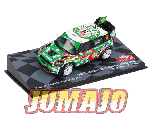 RMIT10 1/43 IXO Rallye Monte Carlo : MINI John Cooper Works WRC 2012 #14 P.Nobre