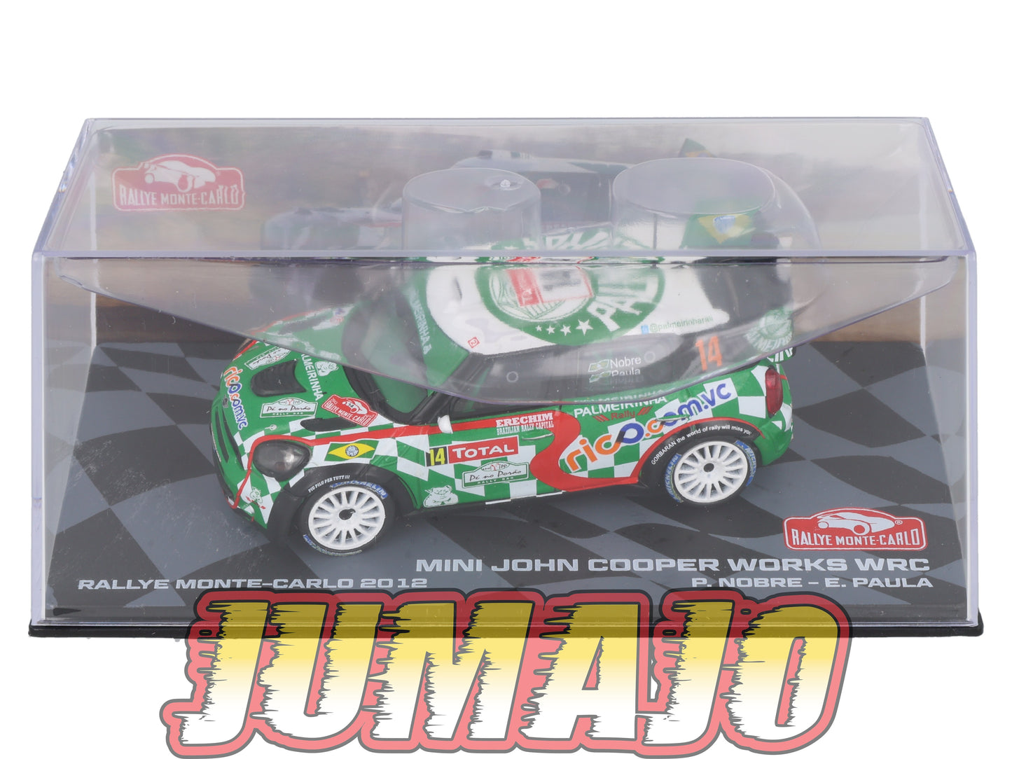 RMIT10 1/43 IXO Rallye Monte Carlo : MINI John Cooper Works WRC 2012 #14 P.Nobre
