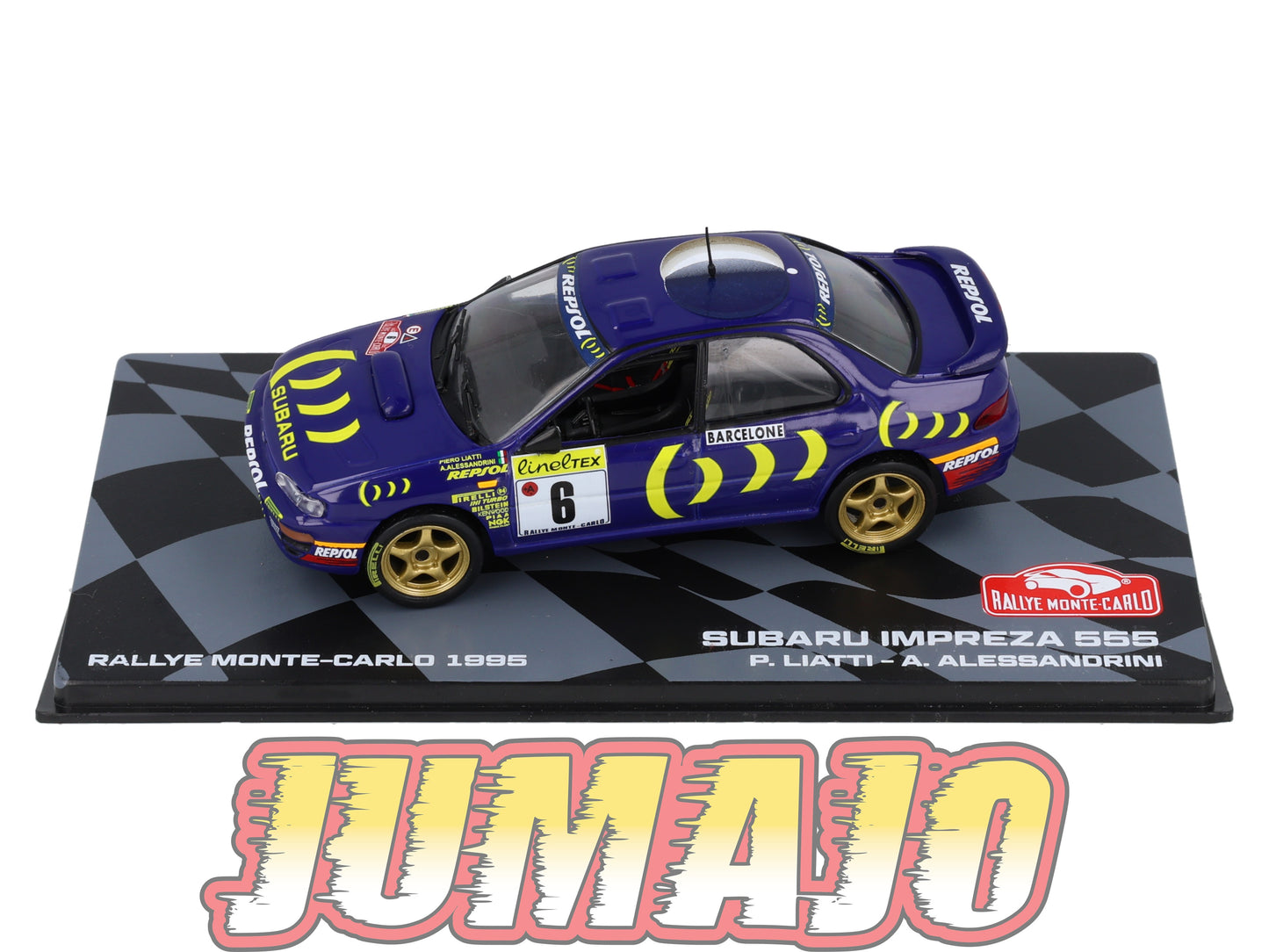 RMIT11 1/43 IXO Rallye Monte Carlo : SUBARU Impreza 555 1995 #6 P.Liatti