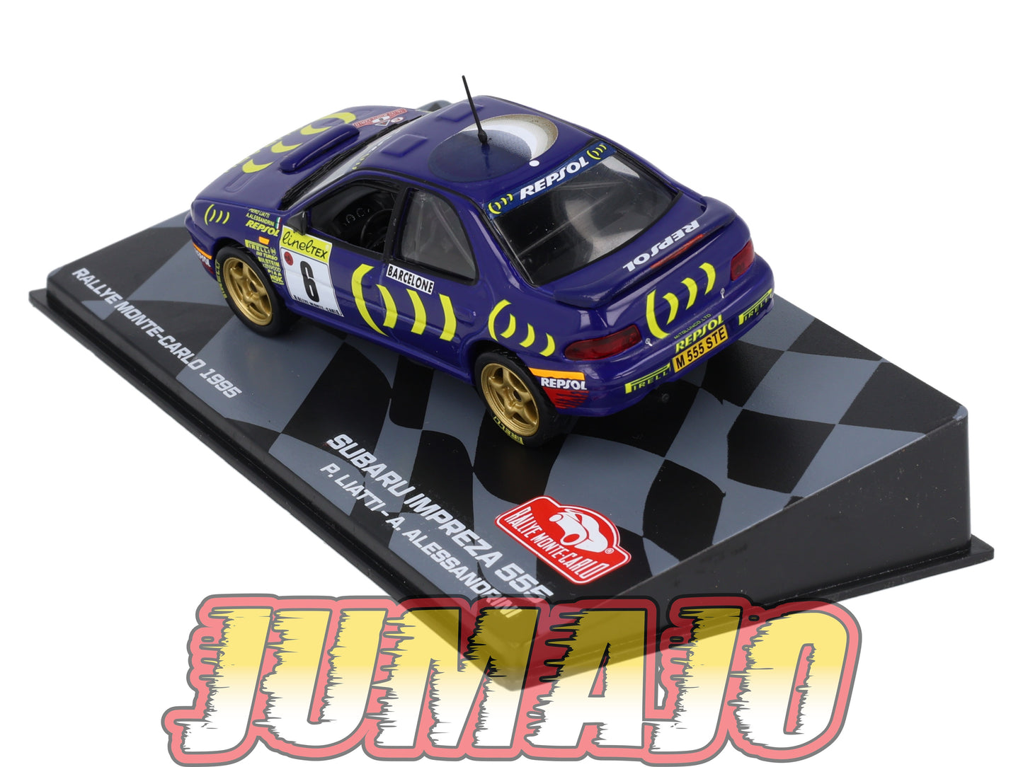 RMIT11 1/43 IXO Rallye Monte Carlo : SUBARU Impreza 555 1995 #6 P.Liatti