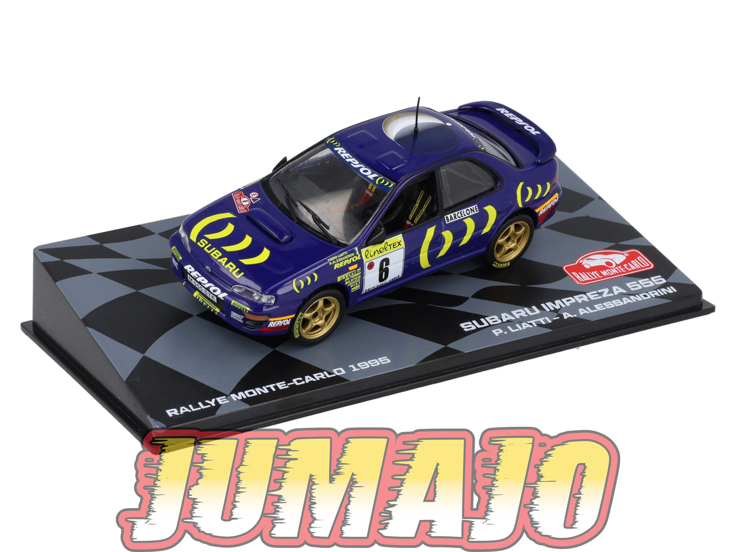 RMIT11 1/43 IXO Rallye Monte Carlo : SUBARU Impreza 555 1995 #6 P.Liatti