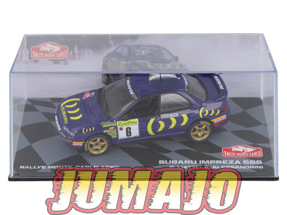 RMIT11 1/43 IXO Rallye Monte Carlo : SUBARU Impreza 555 1995 #6 P.Liatti