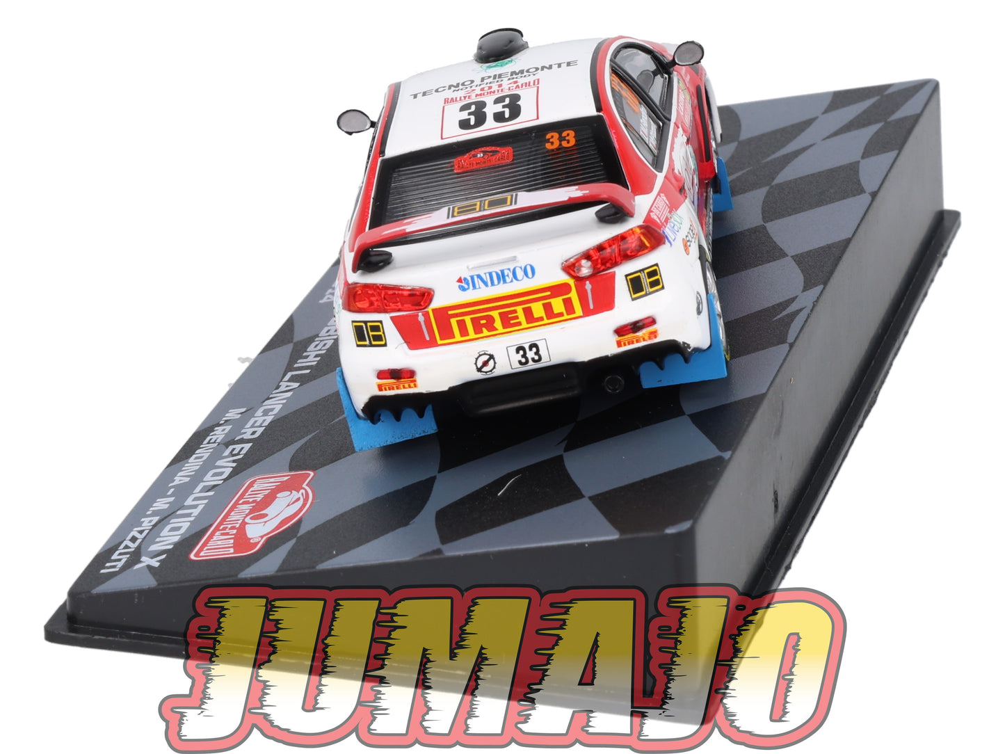 RMIT16 1/43 IXO Rallye Monte Carlo : MITSUBISHI Lancer Evo X 2014 #33 M.Rendina