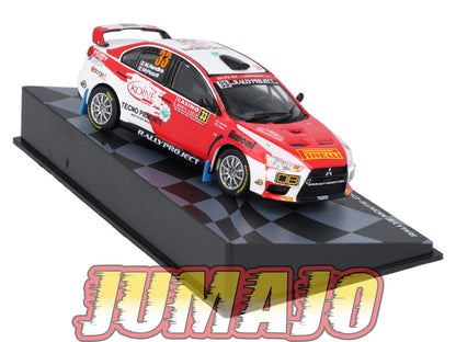 RMIT16 1/43 IXO Rallye Monte Carlo : MITSUBISHI Lancer Evo X 2014 #33 M.Rendina