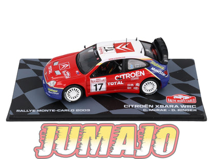 RMIT17 1/43 IXO Rallye Monte Carlo : CITROEN Xsara WRC 2003 #17 C.McRae