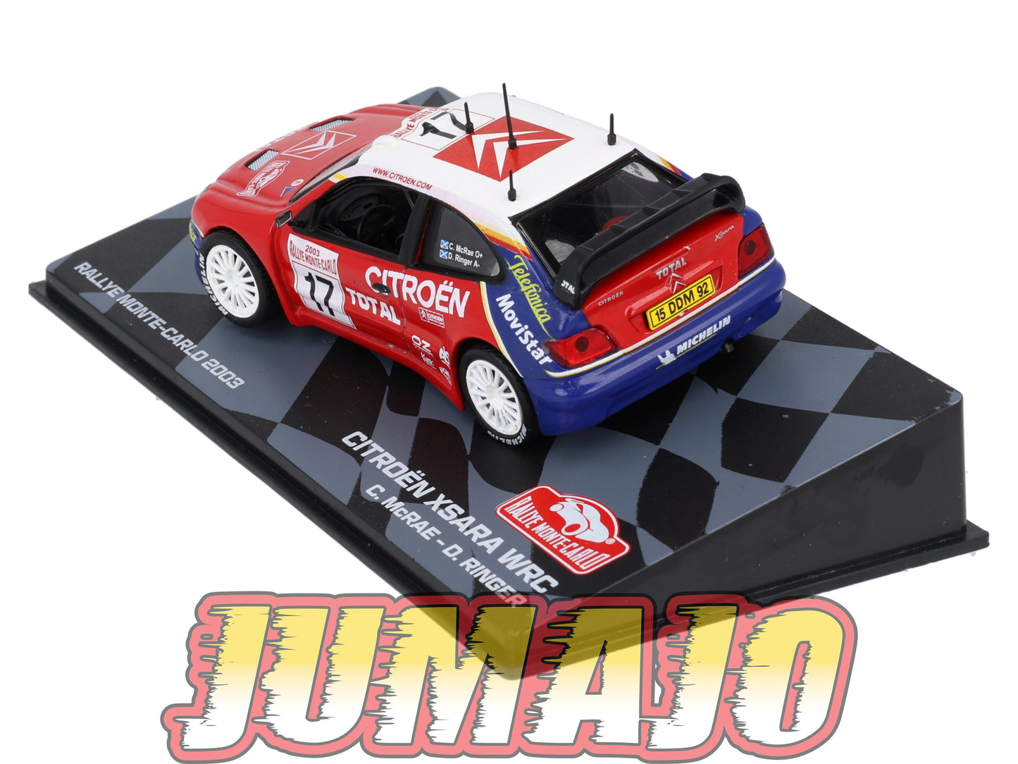 RMIT17 1/43 IXO Rallye Monte Carlo : CITROEN Xsara WRC 2003 #17 C.McRae
