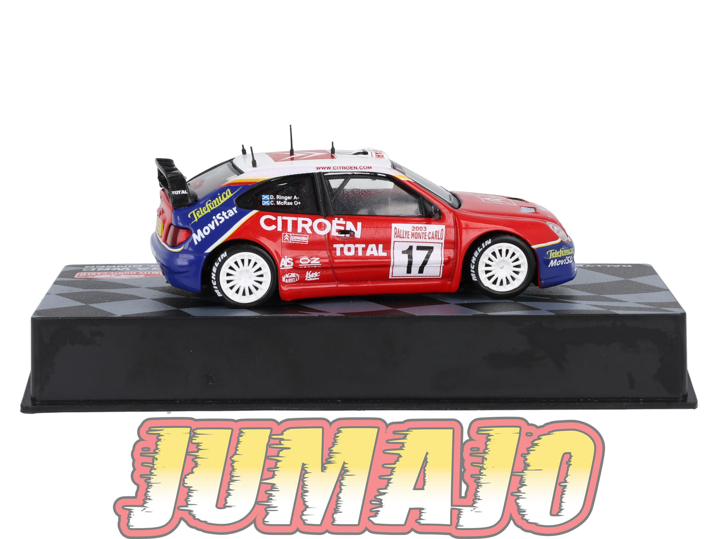 RMIT17 1/43 IXO Rallye Monte Carlo : CITROEN Xsara WRC 2003 #17 C.McRae