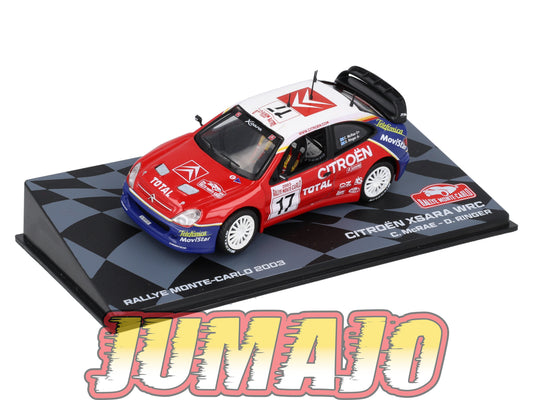 RMIT17 1/43 IXO Rallye Monte Carlo : CITROEN Xsara WRC 2003 #17 C.McRae