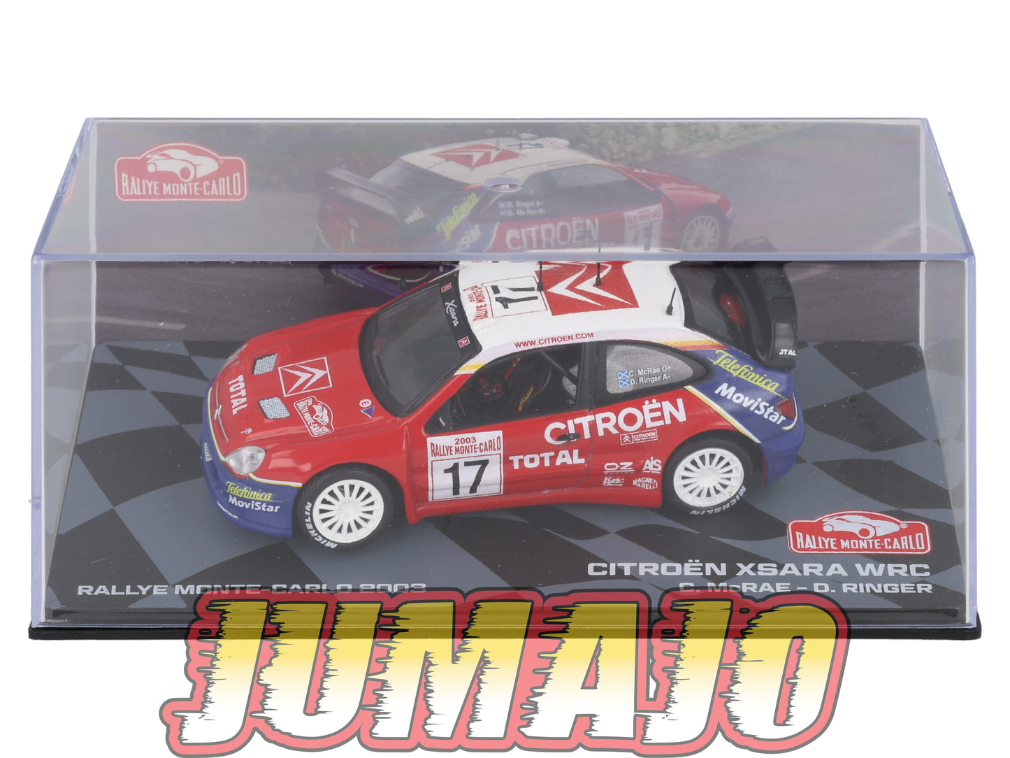 RMIT17 1/43 IXO Rallye Monte Carlo : CITROEN Xsara WRC 2003 #17 C.McRae