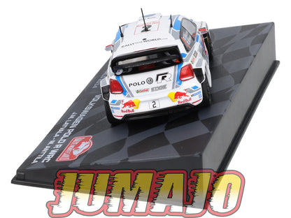 RMIT18 1/43 IXO Rallye Monte Carlo : VOLKSWAGEN Polo R WRC 2014 #2 J-M.Latvala