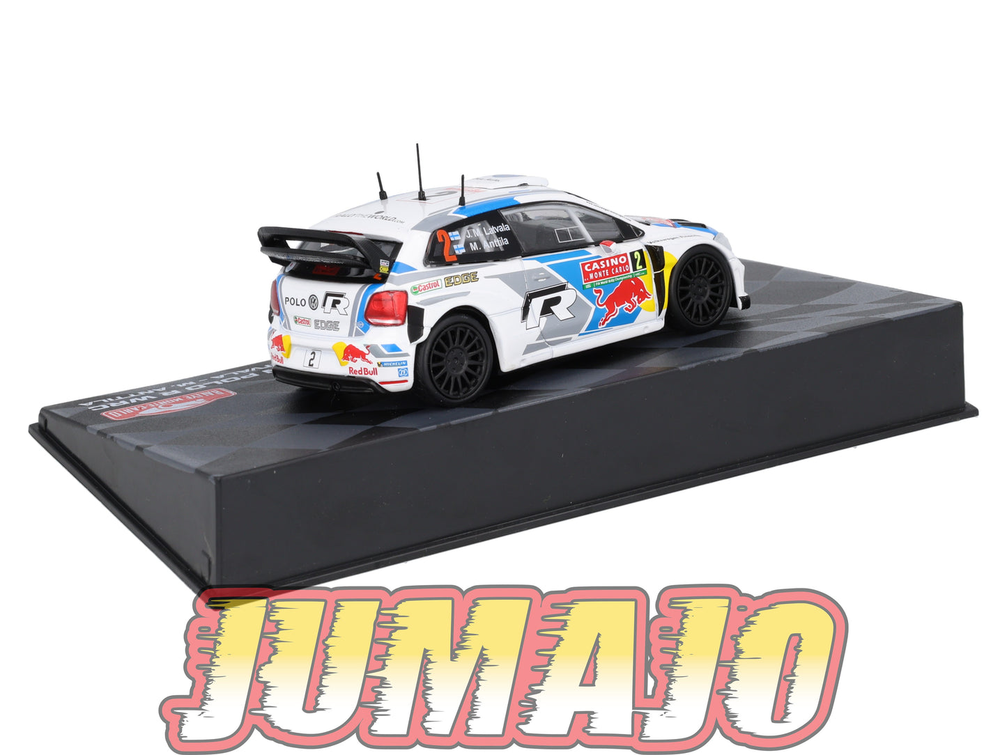 RMIT18 1/43 IXO Rallye Monte Carlo : VOLKSWAGEN Polo R WRC 2014 #2 J-M.Latvala