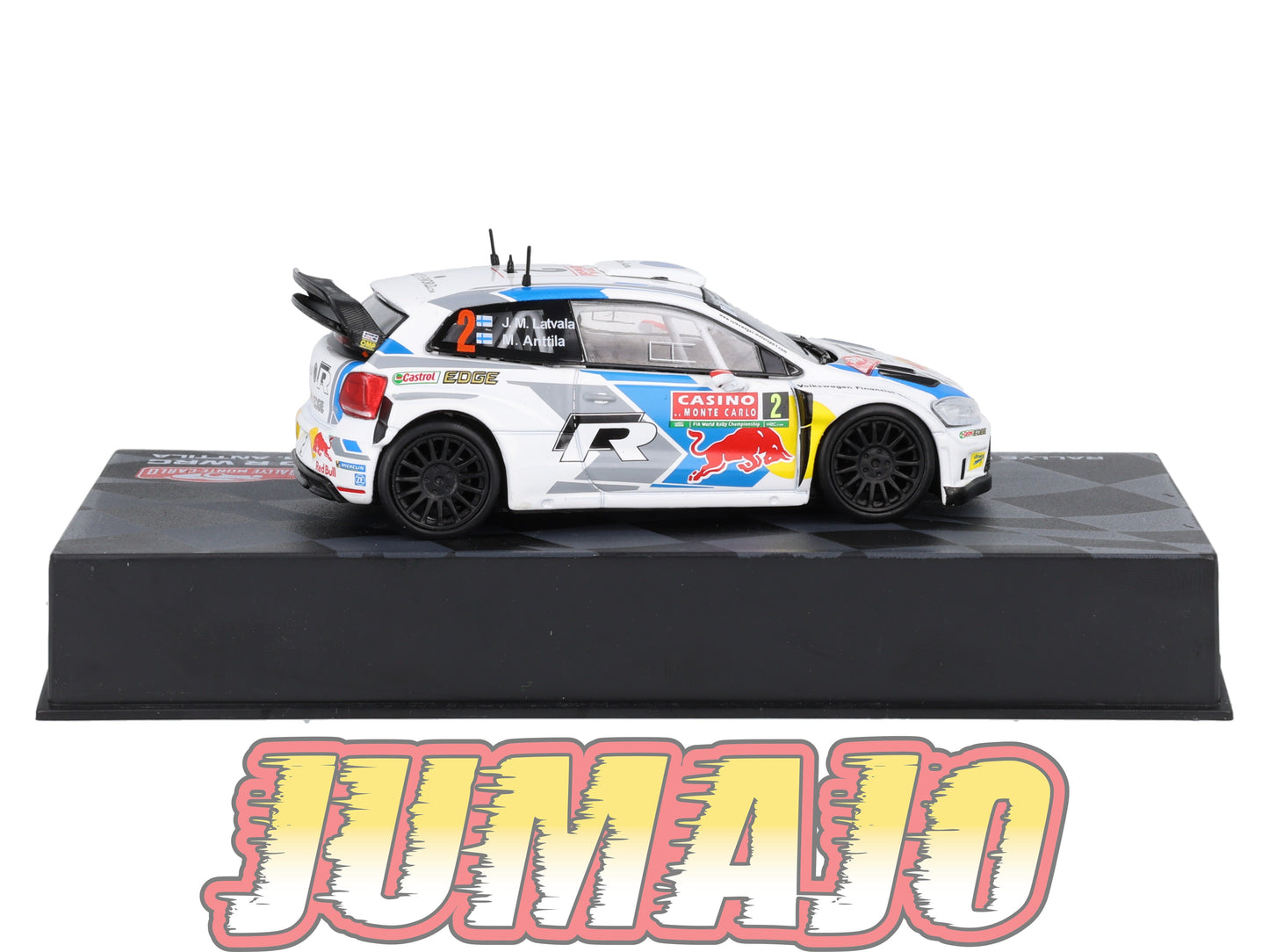 RMIT18 1/43 IXO Rallye Monte Carlo : VOLKSWAGEN Polo R WRC 2014 #2 J-M.Latvala