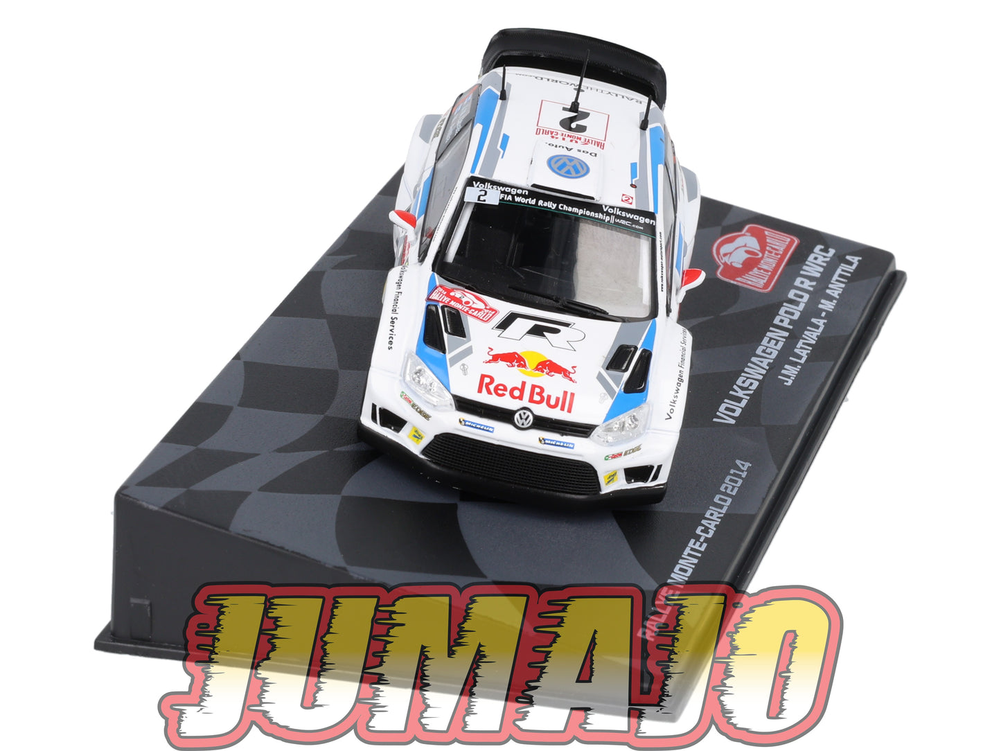 RMIT18 1/43 IXO Rallye Monte Carlo : VOLKSWAGEN Polo R WRC 2014 #2 J-M.Latvala