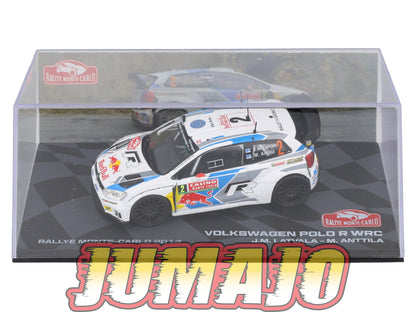 RMIT18 1/43 IXO Rallye Monte Carlo : VOLKSWAGEN Polo R WRC 2014 #2 J-M.Latvala