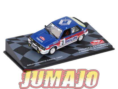 RMIT19 1/43 IXO Rallye Monte Carlo : RENAULT 11 Turbo 1987 #3 J.Ragnotti
