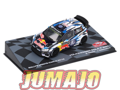 RMIT1 1/43 IXO Rallye Monte Carlo : VOLKSWAGEN POLO R WRC 2016 OGIER winner