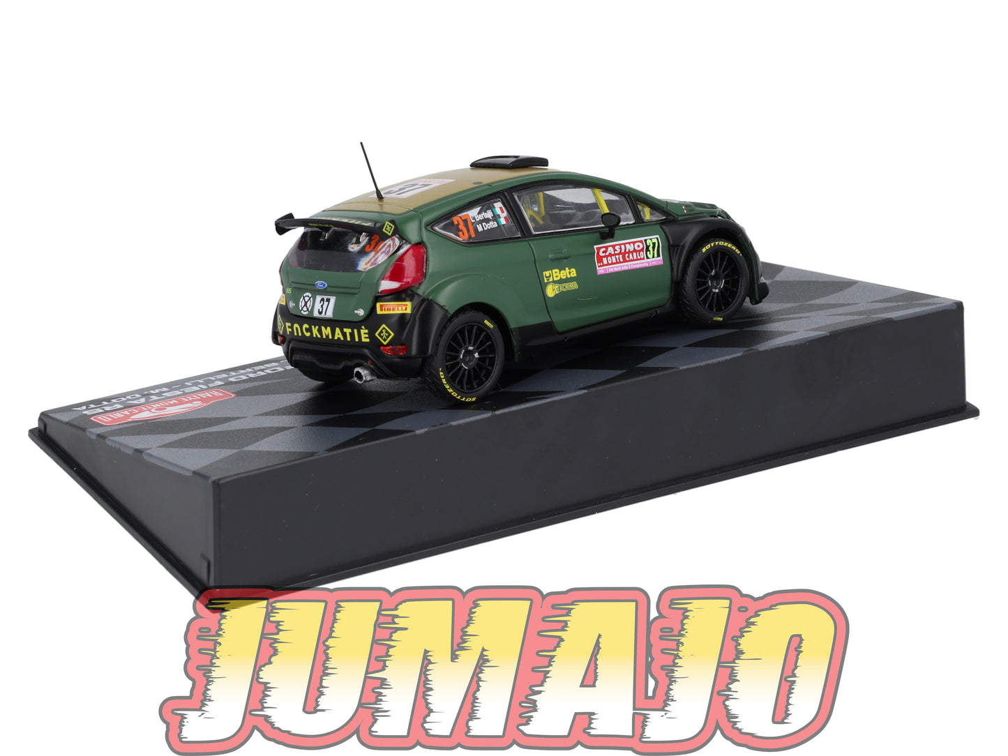 RMIT20 1/43 IXO Rallye Monte Carlo : FORD Fiesta R5 2014 #35 L.Bertelli BOITE CASSÉ